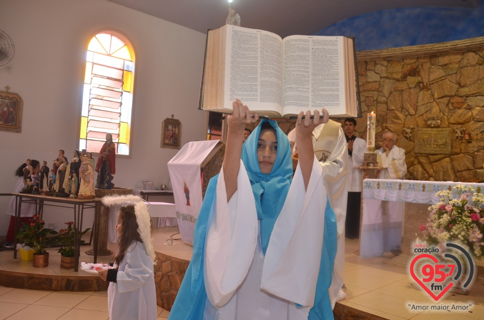 Missa da padroeira de Indápolis, Nossa Senhora Auxiliadora