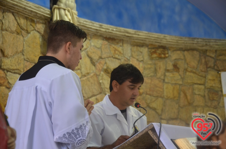Missa da padroeira de Indápolis, Nossa Senhora Auxiliadora