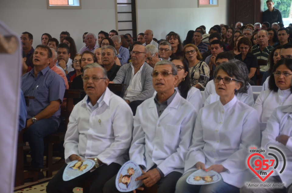 Missa da padroeira de Indápolis, Nossa Senhora Auxiliadora