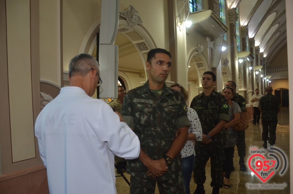 Celebração da missa da Páscoa Militar