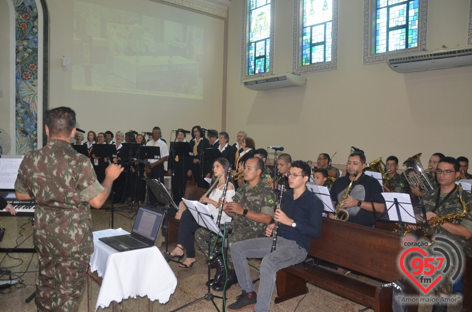 Celebração da missa da Páscoa Militar