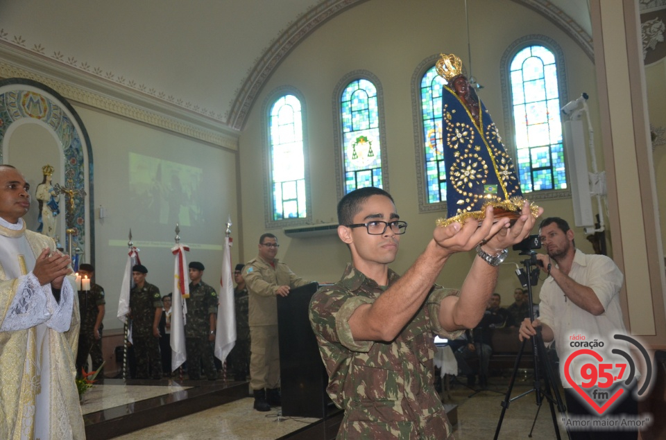 Celebração da missa da Páscoa Militar