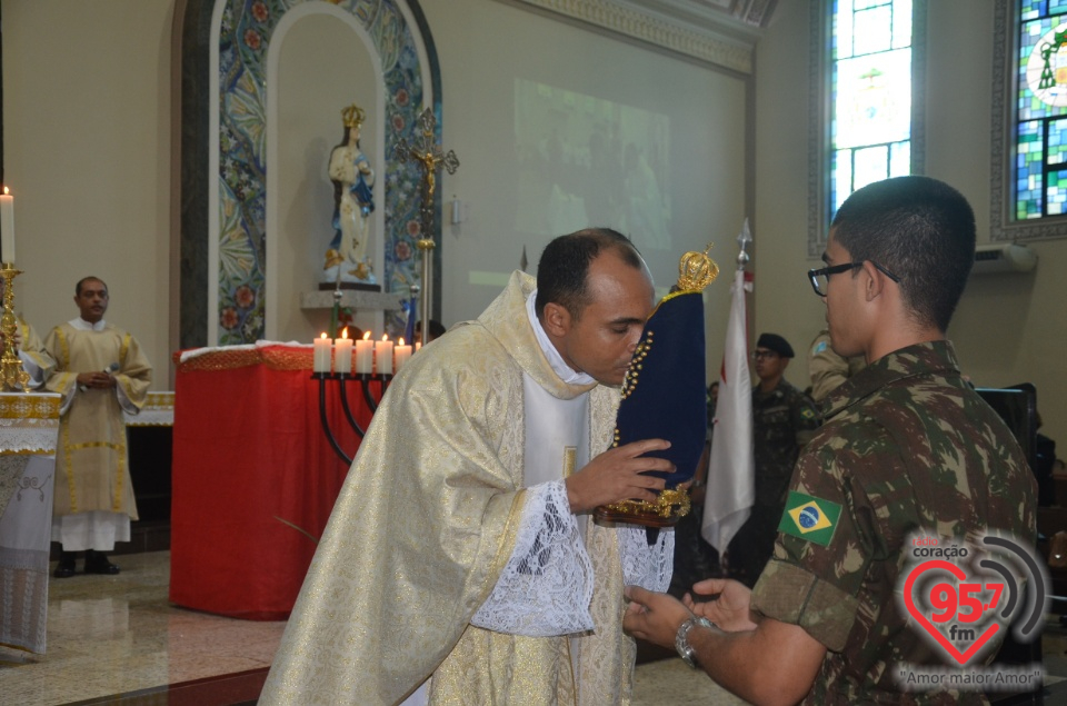 Celebração da missa da Páscoa Militar