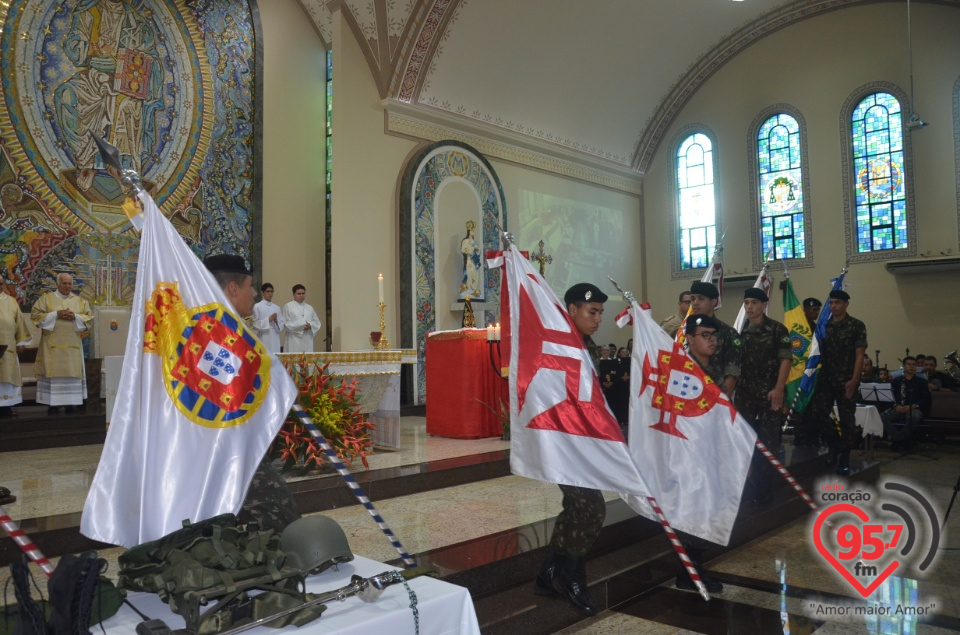 Celebração da missa da Páscoa Militar
