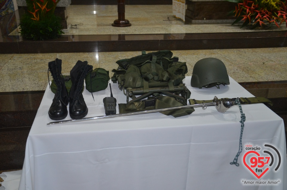 Celebração da missa da Páscoa Militar