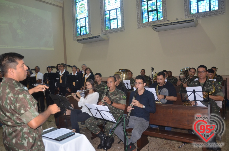 Celebração da missa da Páscoa Militar