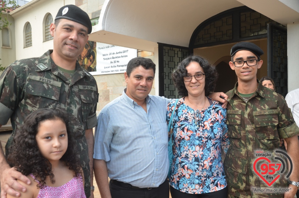 Celebração da missa da Páscoa Militar
