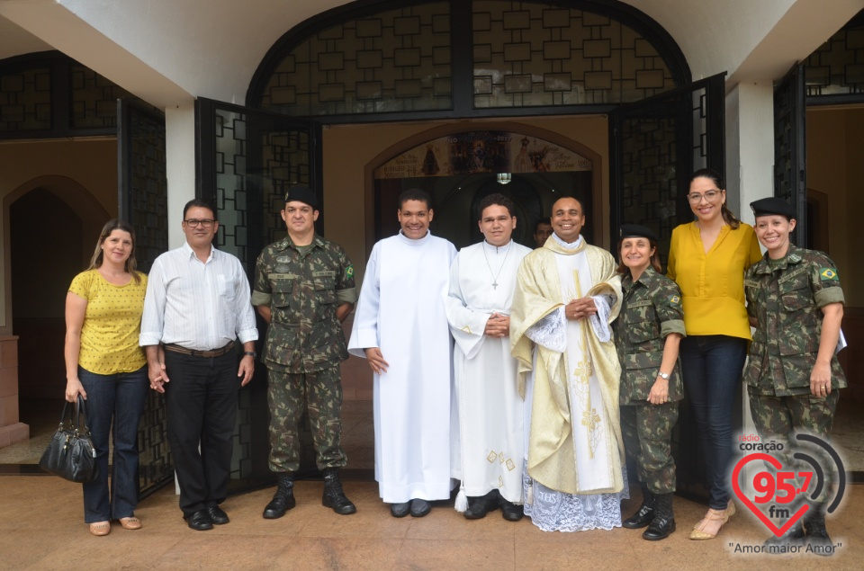 Celebração da missa da Páscoa Militar