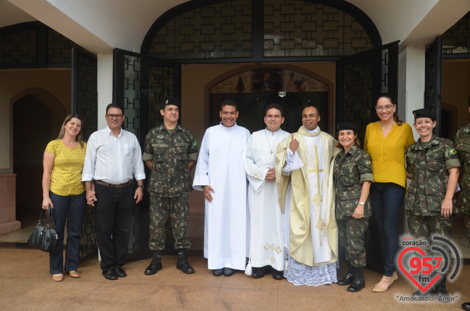 Celebração da missa da Páscoa Militar