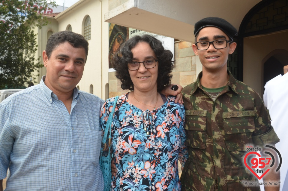 Celebração da missa da Páscoa Militar