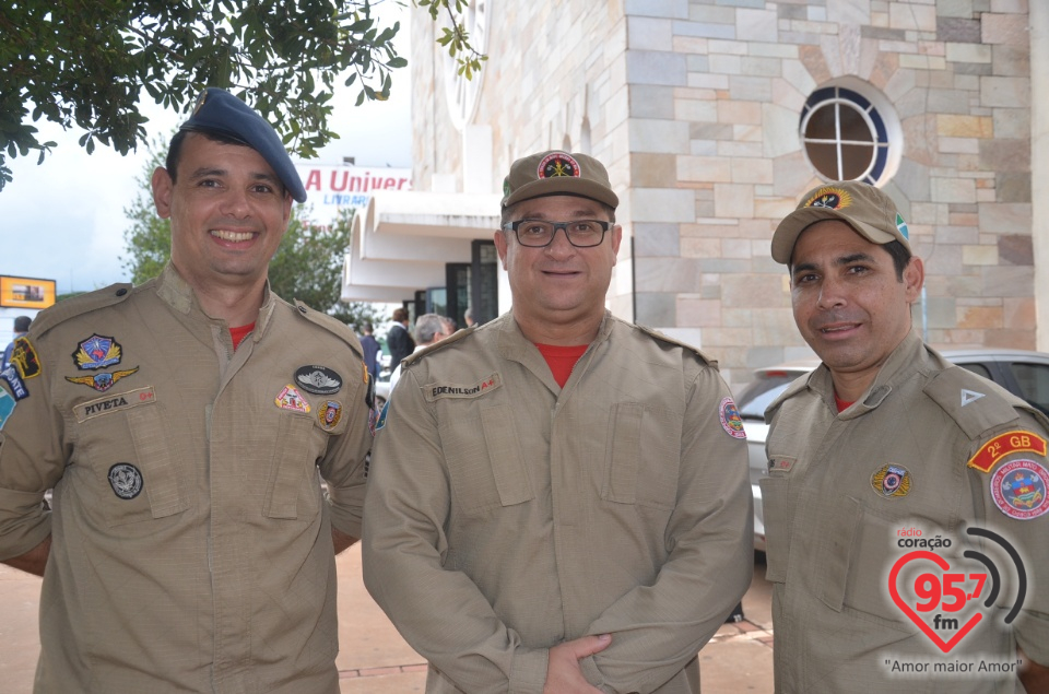 Celebração da missa da Páscoa Militar