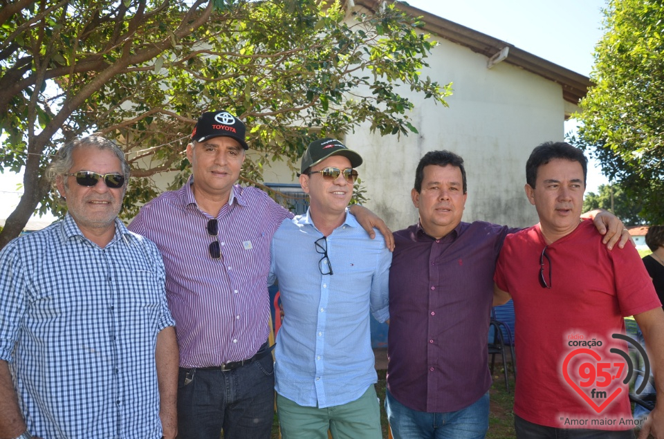 Confraternização e boas vindas aos funcionários e amigos do Sr. Osmar Caires