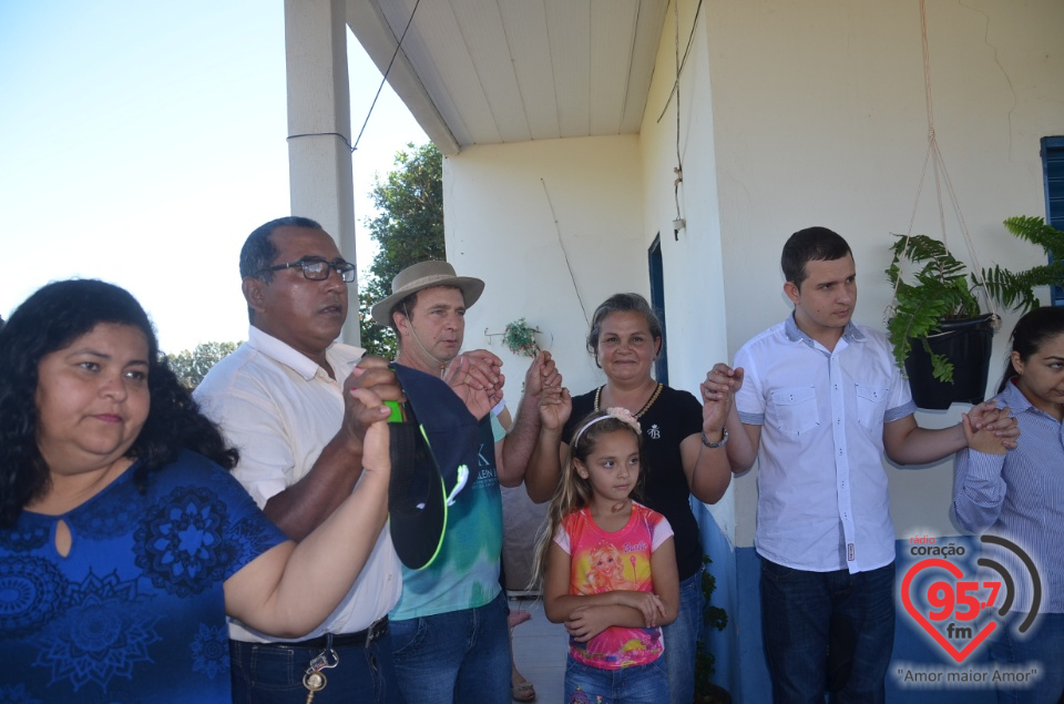 Confraternização e boas vindas aos funcionários e amigos do Sr. Osmar Caires