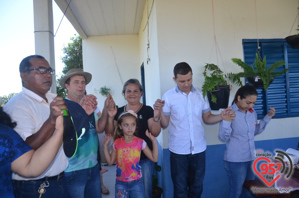 Confraternização e boas vindas aos funcionários e amigos do Sr. Osmar Caires