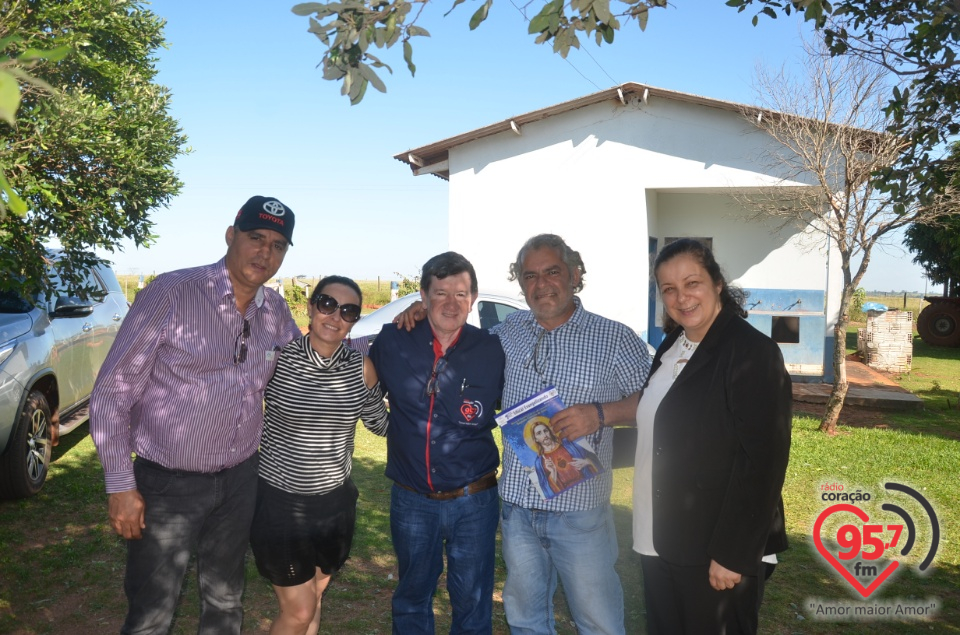 Confraternização e boas vindas aos funcionários e amigos do Sr. Osmar Caires