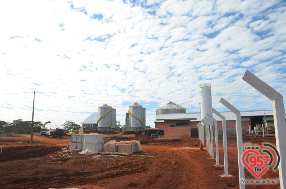 COAMO - Obras da futura unidade de Itaporã