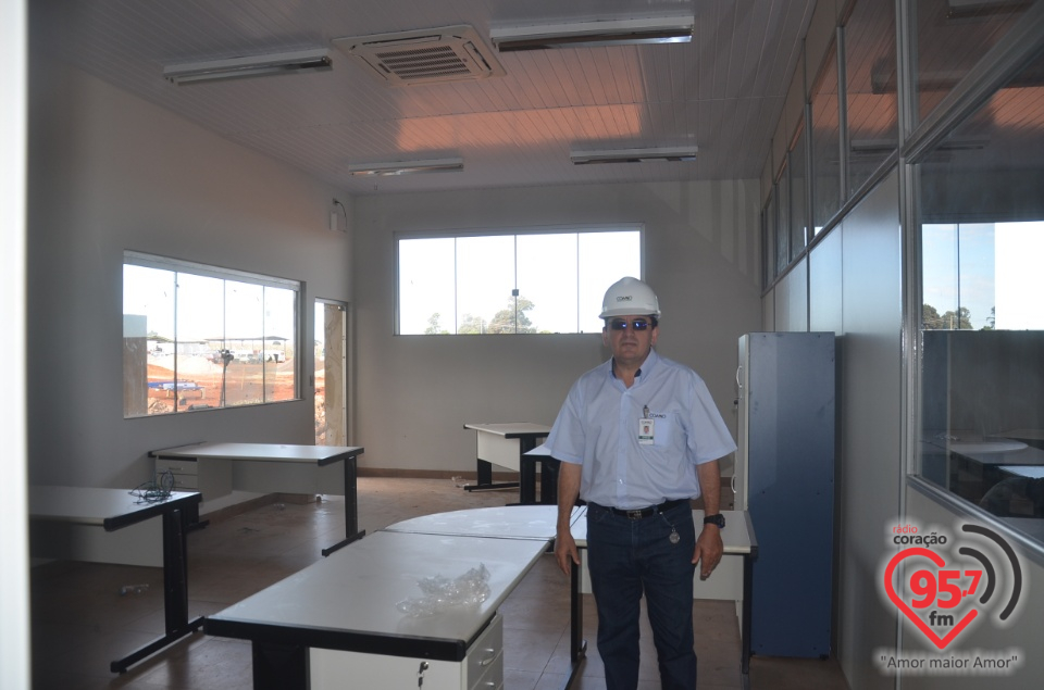 COAMO - Obras da futura unidade de Itaporã