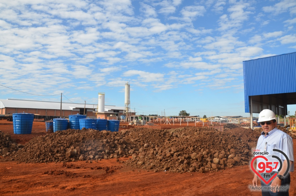 COAMO - Obras da futura unidade de Itaporã