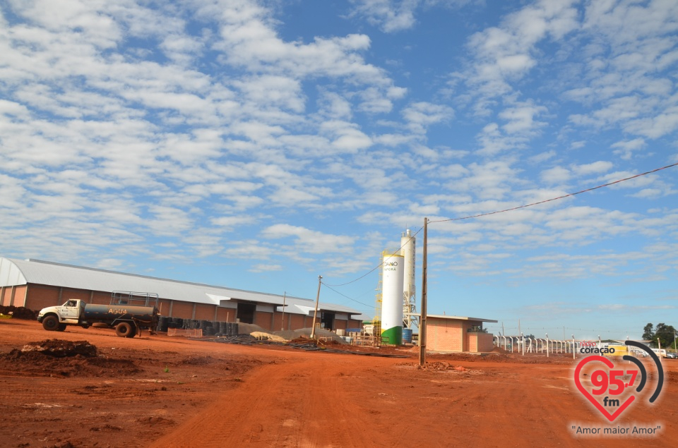 COAMO - Obras da futura unidade de Itaporã