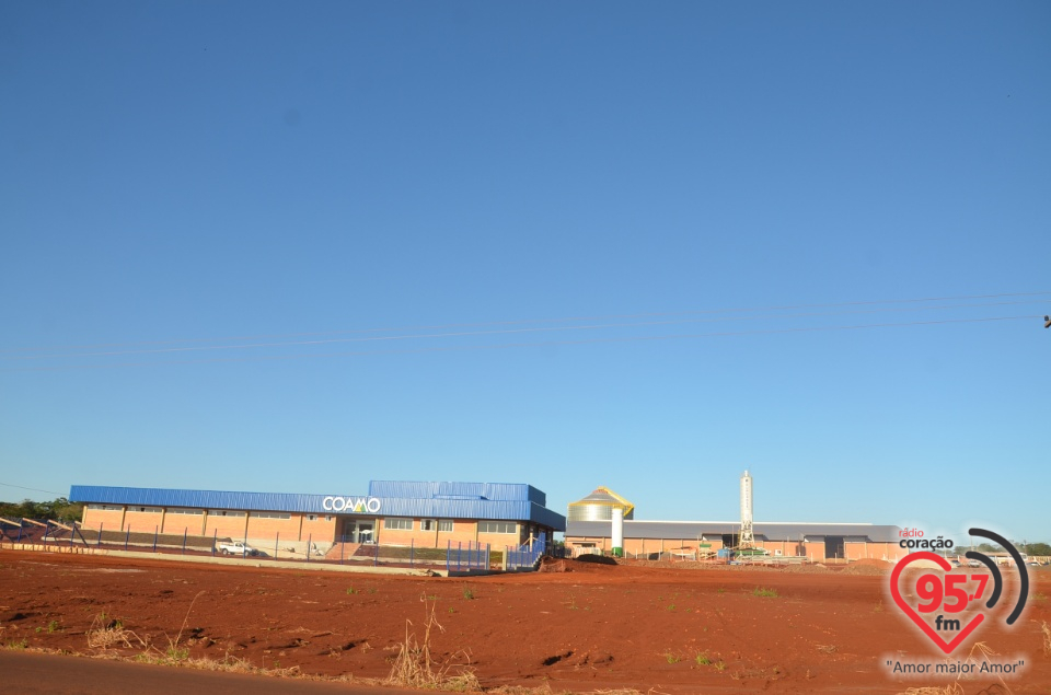 COAMO - Obras da futura unidade de Itaporã