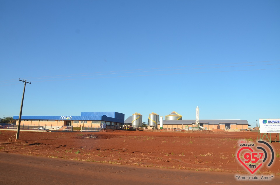 COAMO - Obras da futura unidade de Itaporã