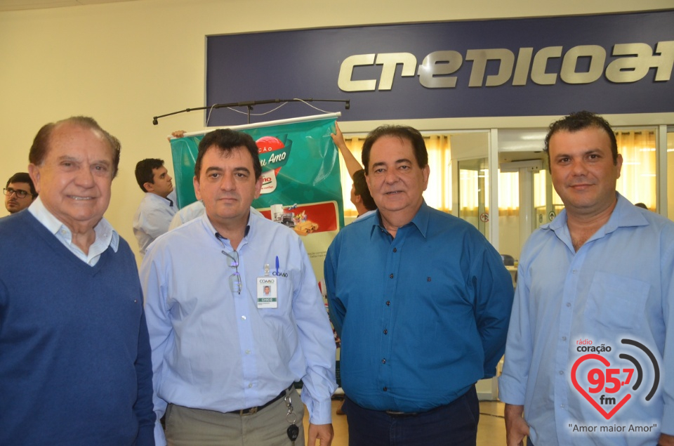 Coamo realiza reunião com cooperados no entreposto Dourados