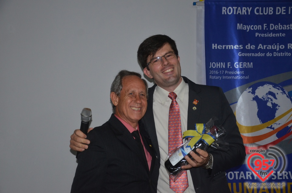 Rotary Club e Casa da Amizade de Itaporã dão posse a nova diretoria