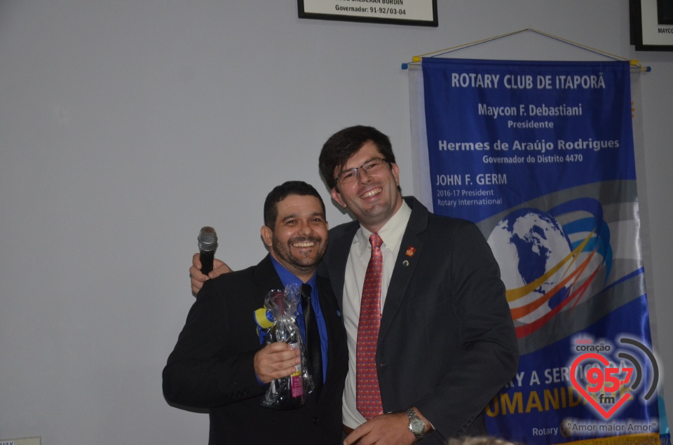 Rotary Club e Casa da Amizade de Itaporã dão posse a nova diretoria