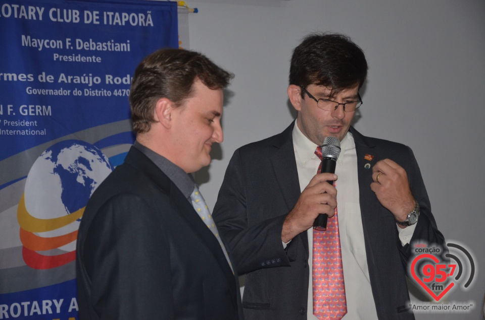 Rotary Club e Casa da Amizade de Itaporã dão posse a nova diretoria