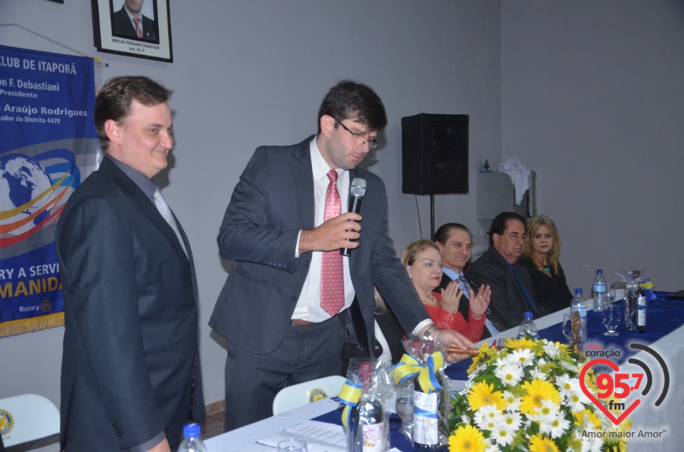 Rotary Club e Casa da Amizade de Itaporã dão posse a nova diretoria