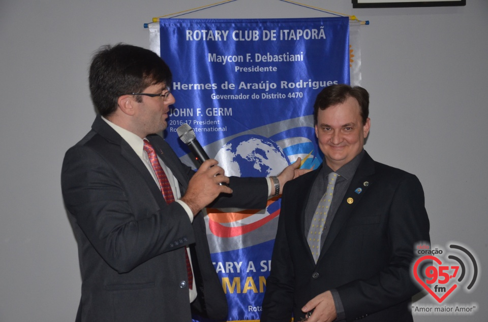 Rotary Club e Casa da Amizade de Itaporã dão posse a nova diretoria