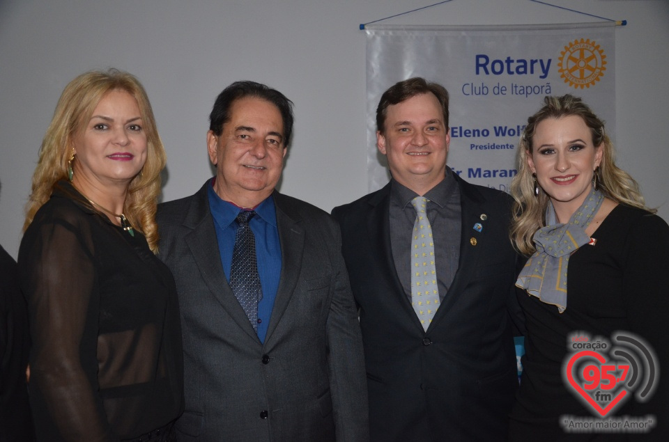 Rotary Club e Casa da Amizade de Itaporã dão posse a nova diretoria