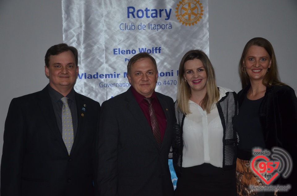 Rotary Club e Casa da Amizade de Itaporã dão posse a nova diretoria