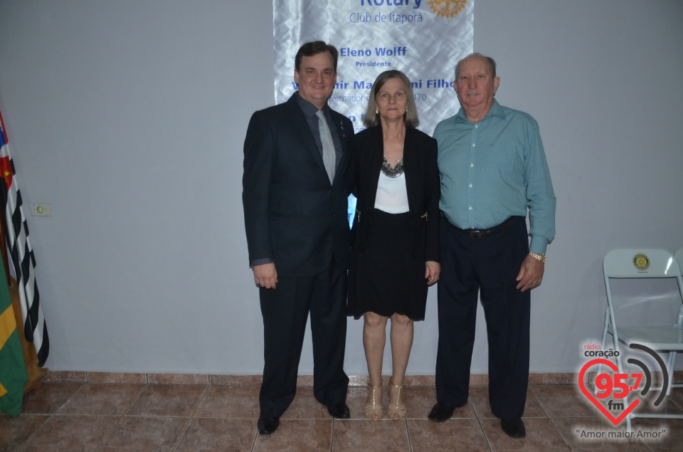 Rotary Club e Casa da Amizade de Itaporã dão posse a nova diretoria