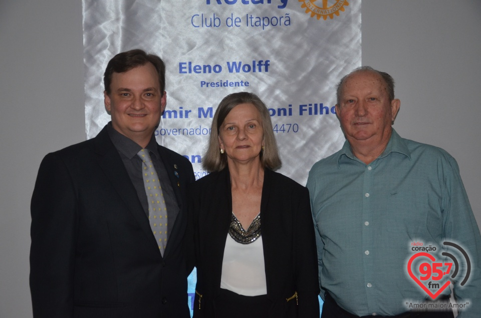 Rotary Club e Casa da Amizade de Itaporã dão posse a nova diretoria