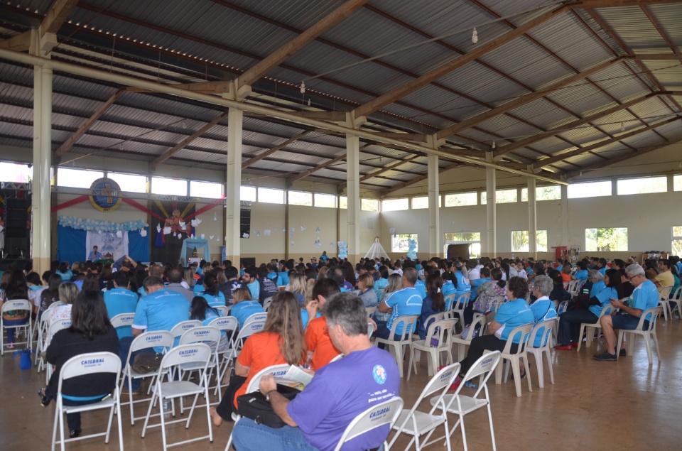 Peregrinação dos cursilhistas no Santuário N. Srª Aparecida