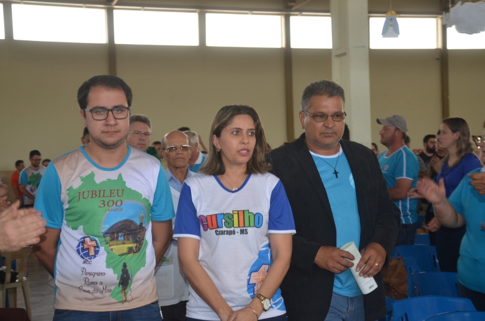 Peregrinação dos cursilhistas no Santuário N. Srª Aparecida