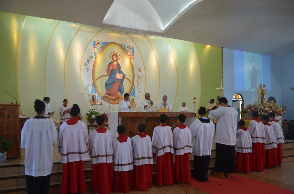 Dom Henrique preside missa em ação de graças a N. Srª do Carmo