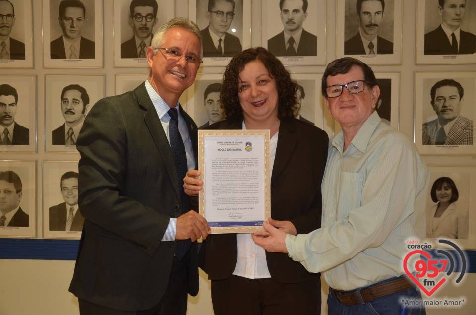 Casal Ozair e Estanislau recebe Moção de Congratulações