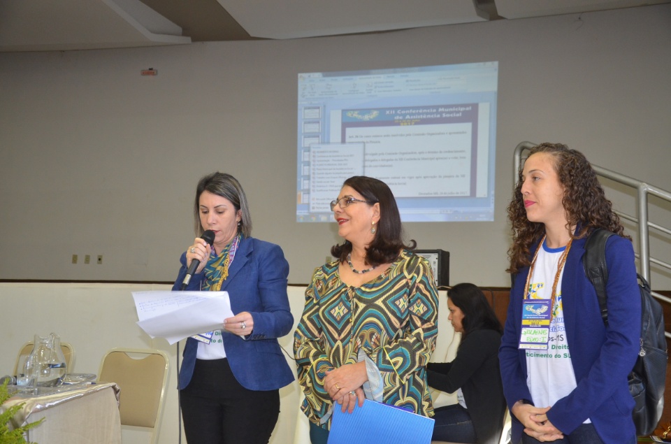 XII Conferência Municipal de Assistência Social de Dourados
