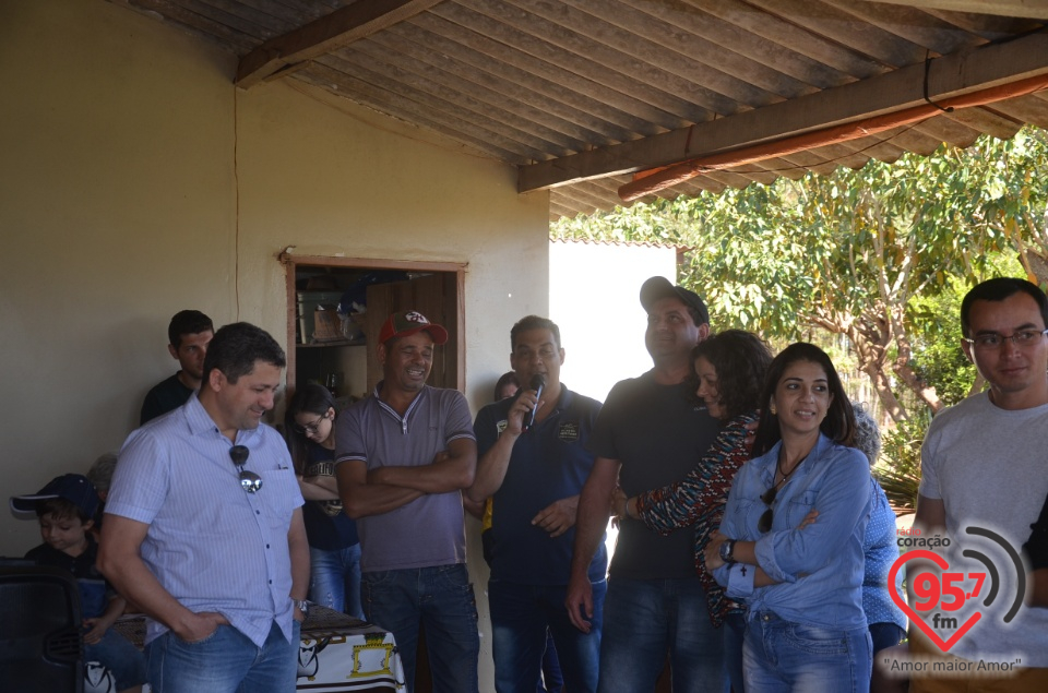 Família de contribuinte recebe funcionários da Rádio Coração para confraternização