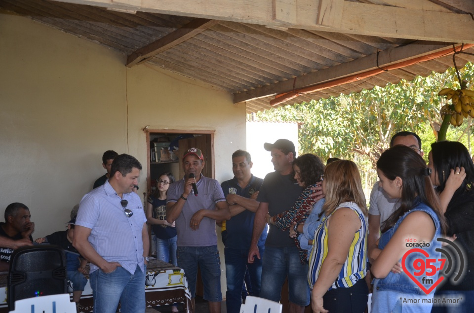 Família de contribuinte recebe funcionários da Rádio Coração para confraternização