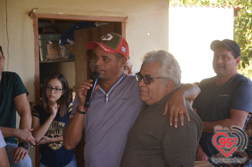 Família de contribuinte recebe funcionários da Rádio Coração para confraternização