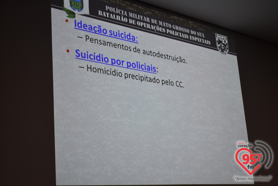 UNIGRAN realiza curso de 'Prevenção ao Suicídio' com militares do BOPE