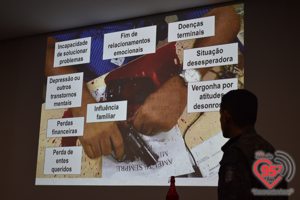 UNIGRAN realiza curso de 'Prevenção ao Suicídio' com militares do BOPE