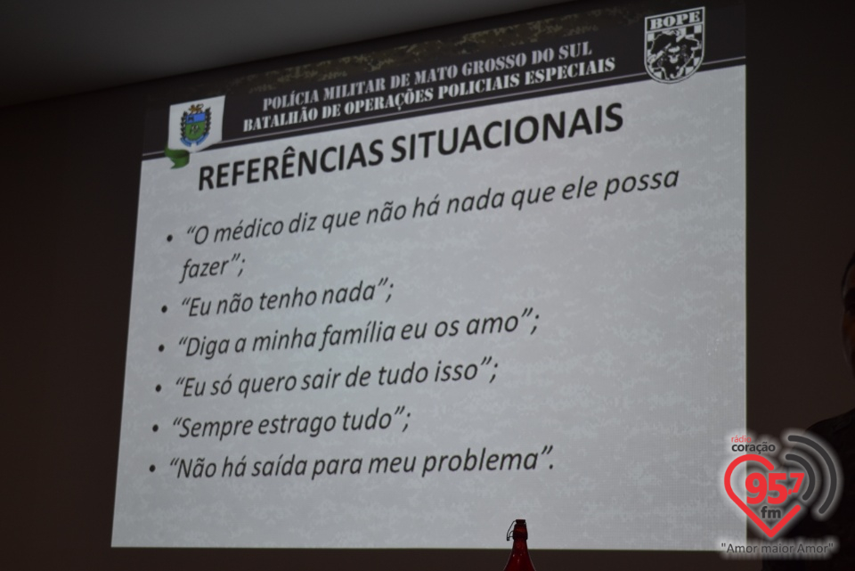 UNIGRAN realiza curso de 'Prevenção ao Suicídio' com militares do BOPE