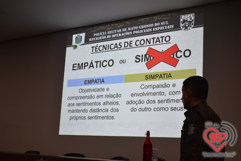 UNIGRAN realiza curso de 'Prevenção ao Suicídio' com militares do BOPE