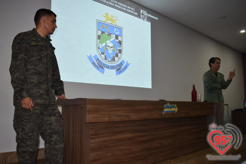 UNIGRAN realiza curso de 'Prevenção ao Suicídio' com militares do BOPE
