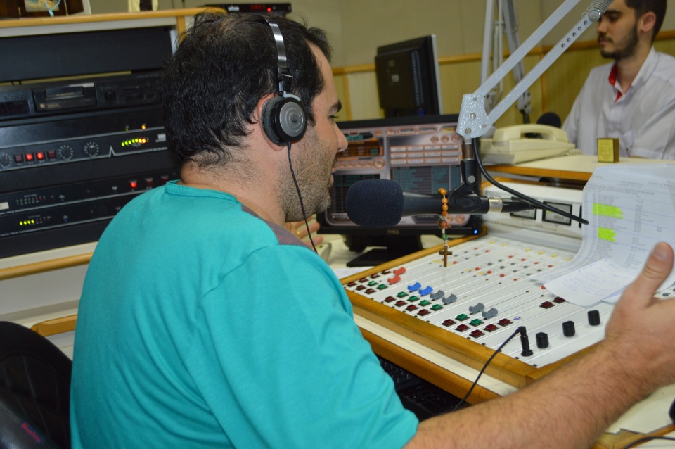 Empresários visitam Rádio Coração FM