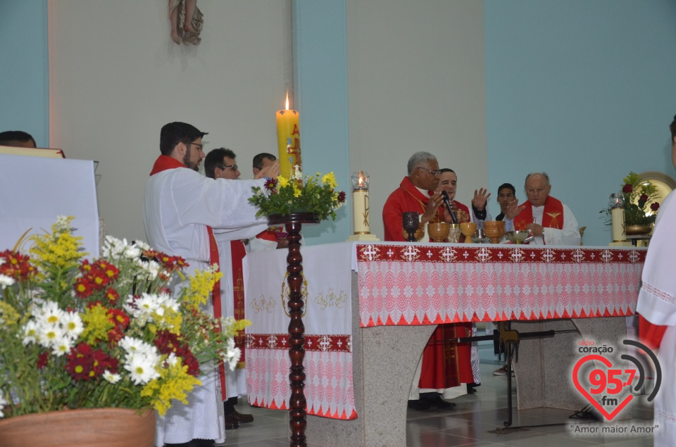 Fátima do Sul - Crisma e posse de novo pároco